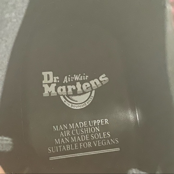 Dr. Martens Vegan 1460 Lace Up Boots Cherry Red Size 8 Women’s - Picture 11 of 14